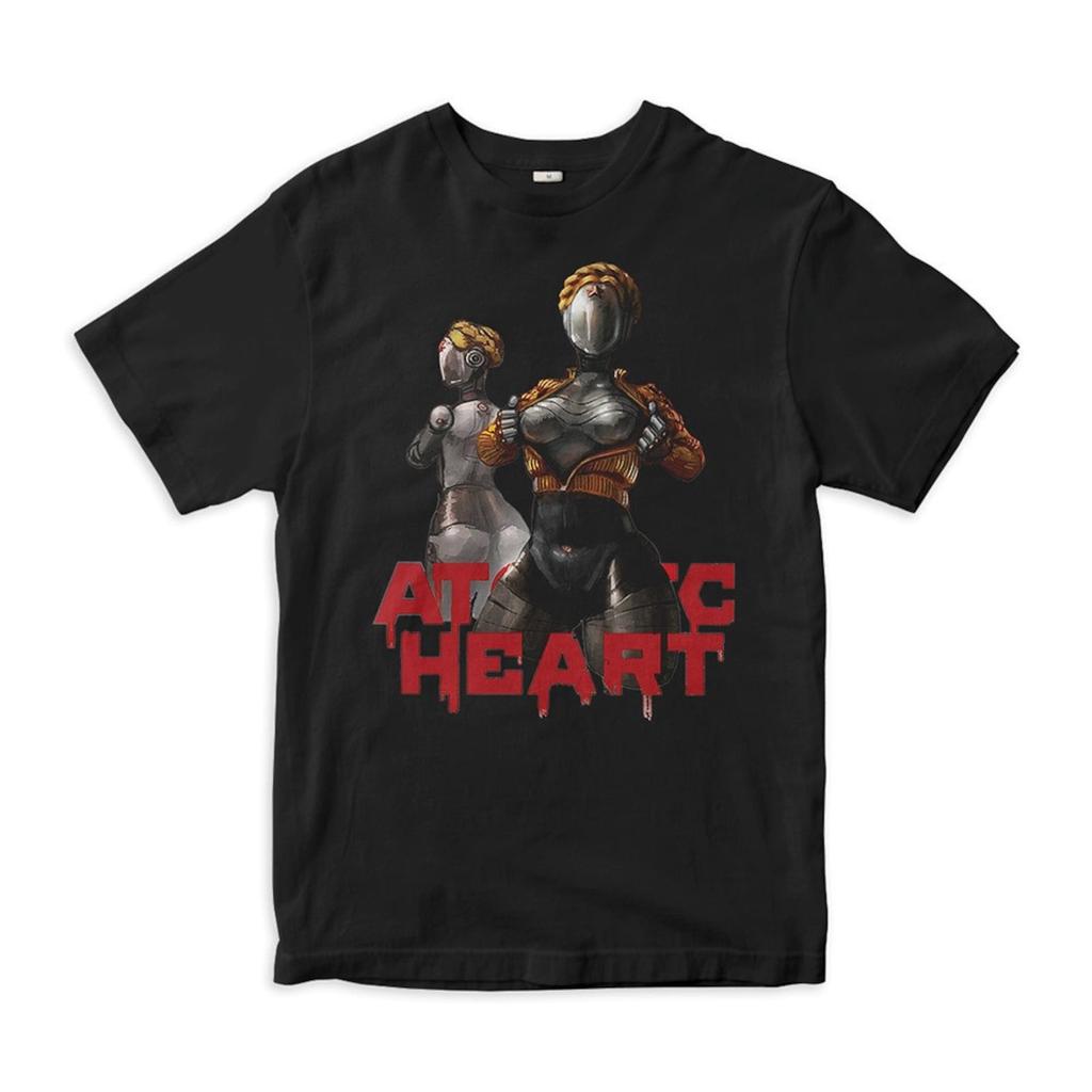 Atomic Heart The Twins T-Shirt, 100% Cotton Tee, Men's Women's All Sizes (ATO-90077)