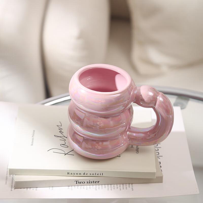 Changqi Cute Pearlescent Ceramic Mug