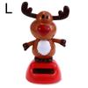 New Arrival Christmas Car Ornament Solar Ornament Bobblehead Doll Christmas Modeling Ornament Gift Creative Interior Car Supplie
