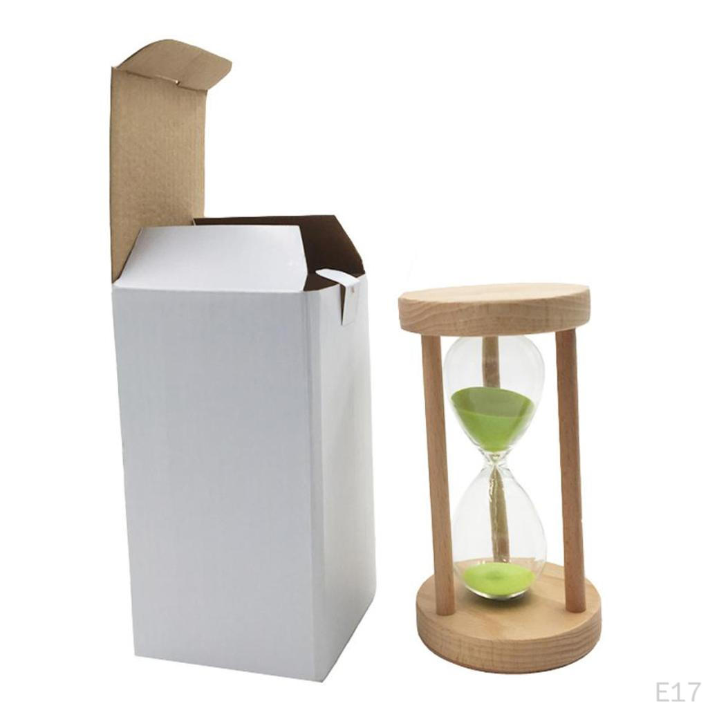 - Glass Hourglass Clock 6/8/12/20/25 Minutes