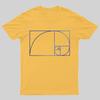 Fibonacci Spiral Geek Graphic T-Shirt