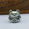 Handmade Sculpture Brass Bead Charms DIY Jewelry Accessories Animal Paracord Bead Bracelet Lanyard Pendant EDC Outdoor Tool
