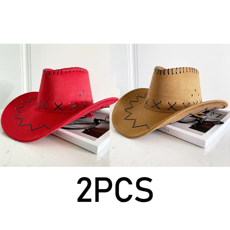 Braut Cowboyhut Chapeau Cowgirlhut Cowboy-Accessoires Cowboyhut Frau NZM02