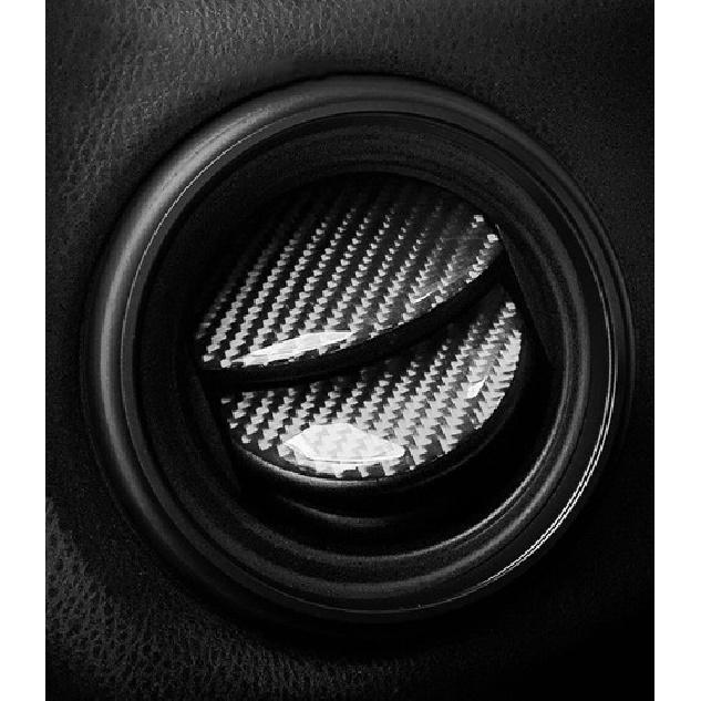 Black Carbon Fiber Overlay Decoration Trims For Subaru BRZ Scion FR-S Toyota 86