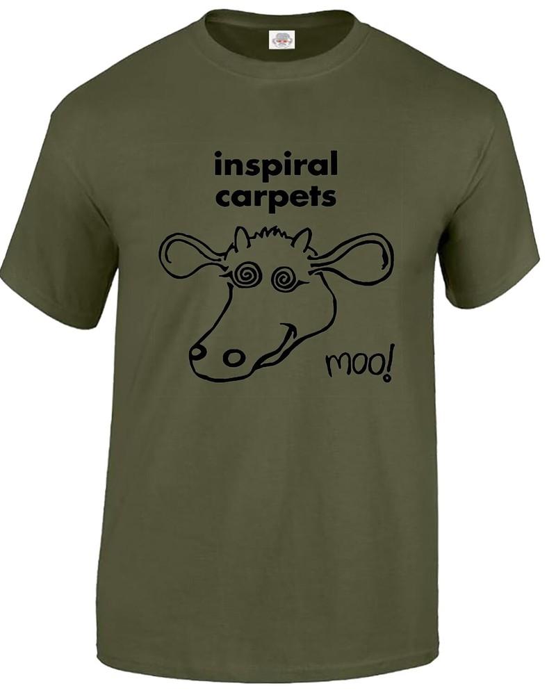 Inspiral carpets t shirt funny manchester happy mondays mens tee top