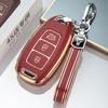 3 Buttons Tpu Car Key Case For Hyundai Palisade Grandeur Azera Elantra Gt Kona Tpu Remote Key Fob Protector Cover Accessories