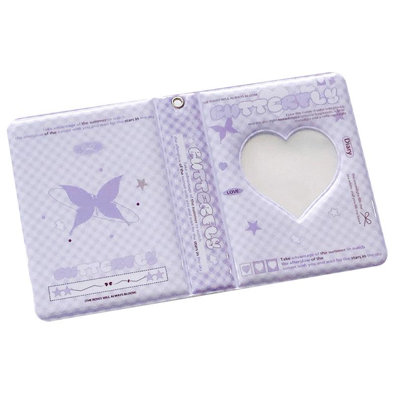 Fresh 3-inch PVC Card Holder: Children's ID and K-Pop Idol Collection Album Pendant