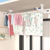 Retractable No-Drill 304 Stainless Steel Balcony Clothes Drying Rack Pole