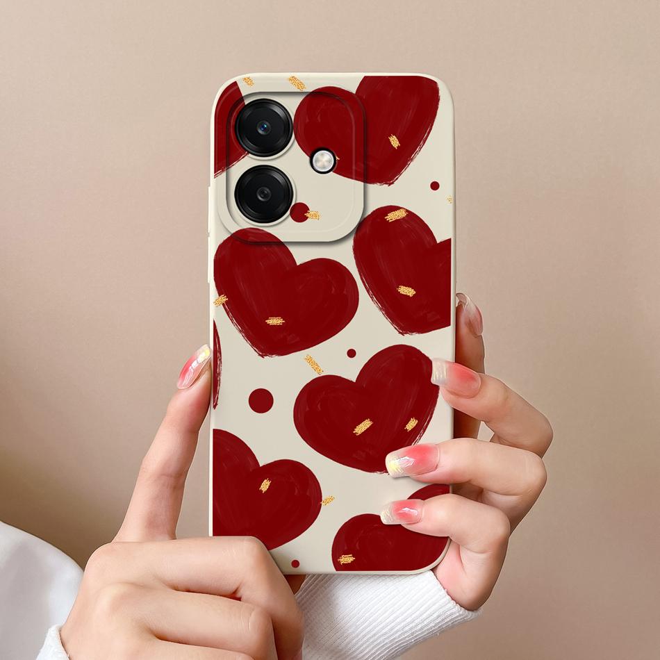 Per Oppo A3 Pro A3X A40 A80 Custodia per Telefono Creativa Protezione Completa Cover Posteriore Per Oppo A 3 OppoA3 4G 5G Morbido Silicone Liquido Fundas