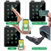 Smart Padlock BT Keypad Smart Lock Entry Front Door Lock Combination Lock Water Resistant APP Enabled for Home Gate Gym