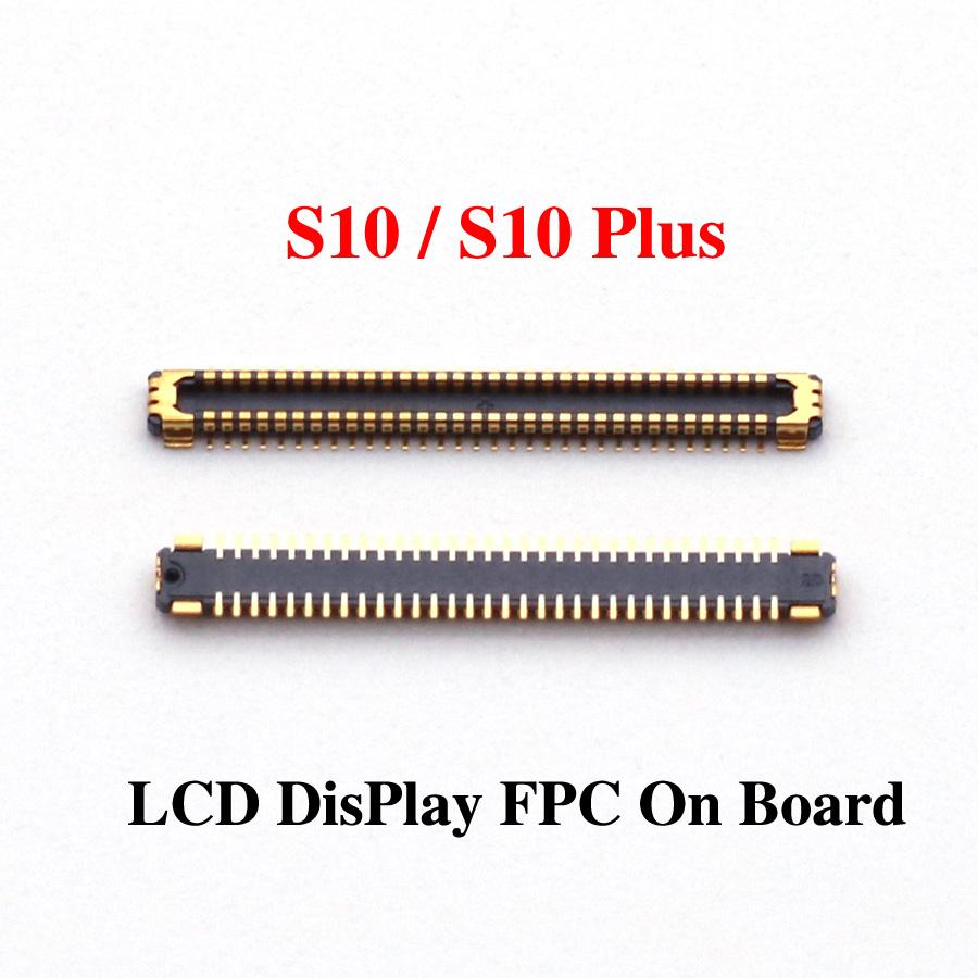 10ks LCD displej FPC konektor Pro Samsung S21 Plus S22 Ultra S23 S24 S20 FE USB nabíječka Na základní desce Zásuvka Flex kabel
