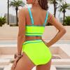 2025 Euro-American Chic Backless Solid Color Sexy Bikini