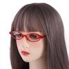 Oval Small Oval Frame Glasses Round Frame Optical Myopia Glasses Flat Spectacle Glasses  Daily