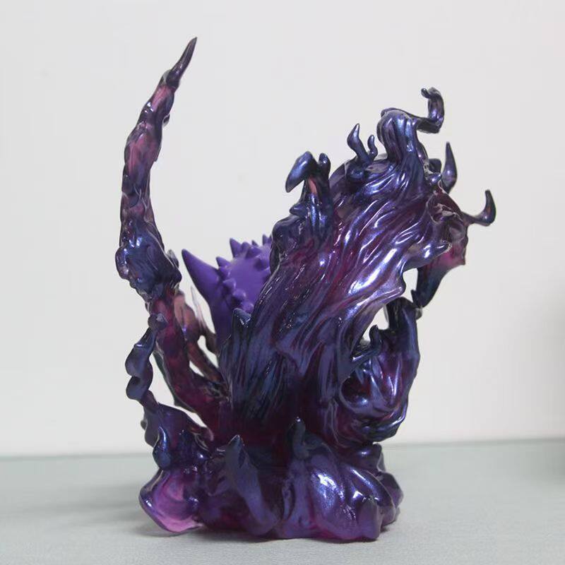 Pokmon Gengar Lila Geisterstil Geisterklaue Statue Anime Modell Schreibtischdekoration Sammlermodell Spielzeug Geburtstagsgeschenk Für Fans