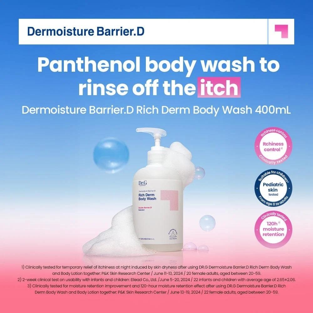 [Dr.G] Dermoisture Barrier D Rich Derm Body Wash 400ml / 13.53 fl. oz