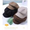 Women Beret Autumn and Winter Fashion Warm Winter Hat Wholesale Solid Colour Octagonal Cap Versatile Duck Tongue Cap