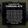 Front Brake Master Cylinder Compatible With Yamaha Banshee 350 Big Bear 350 400 Grizzly 400 600 Kodiak 400 Warrior 350 Wolverine 350 YFZ YFM