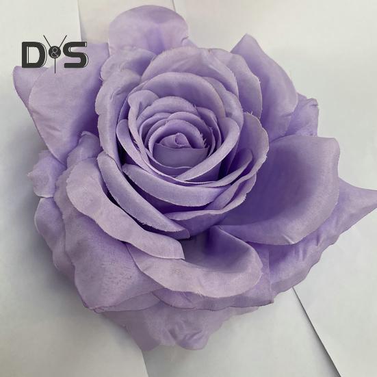 Yapay Çiçek 1 Adet Kafa DIY Solmaz Kumaş Çiçek Aranjmanı Sahte Ayçiçeği Masa Dekor