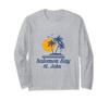Salomon Bay St. John Beach Island Country Long Sleeve T-Shirt
