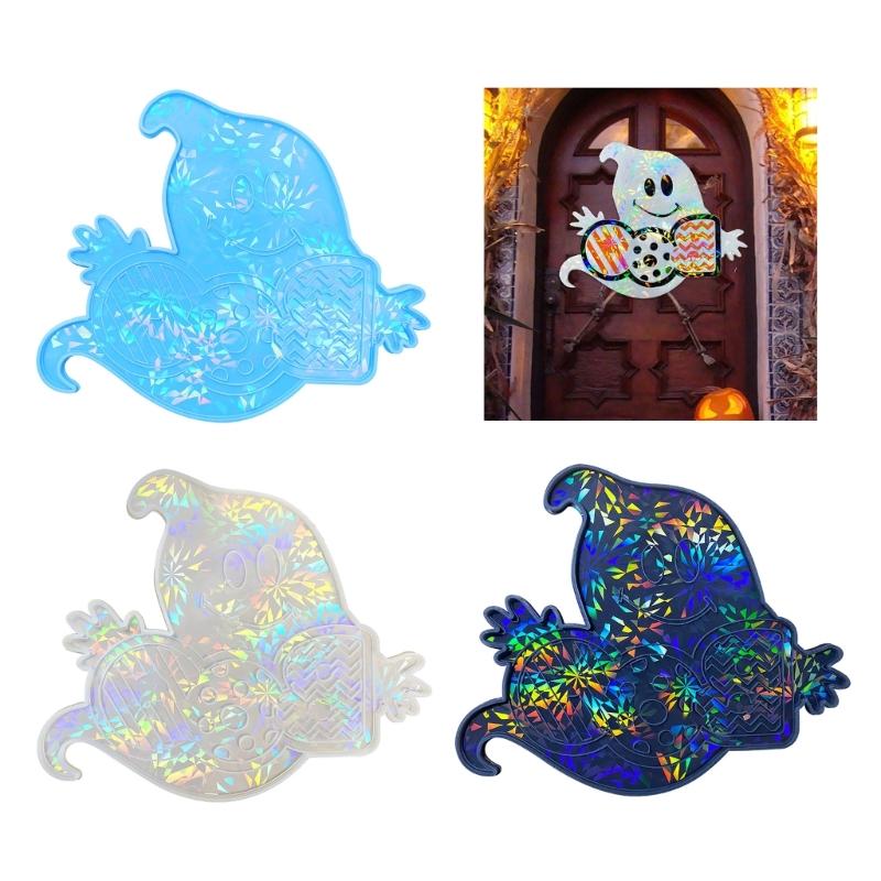 Halloween Skull Earrings Epoxy Resin Mold Silicone Molds Handmade for Doorplate Clay Jewelry Making Hanging Pendant Mold