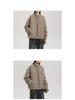 Trendige Retro Unisex Jeansjacke mit Stehkragen - Lässige Herbst-Arbeitskleidung