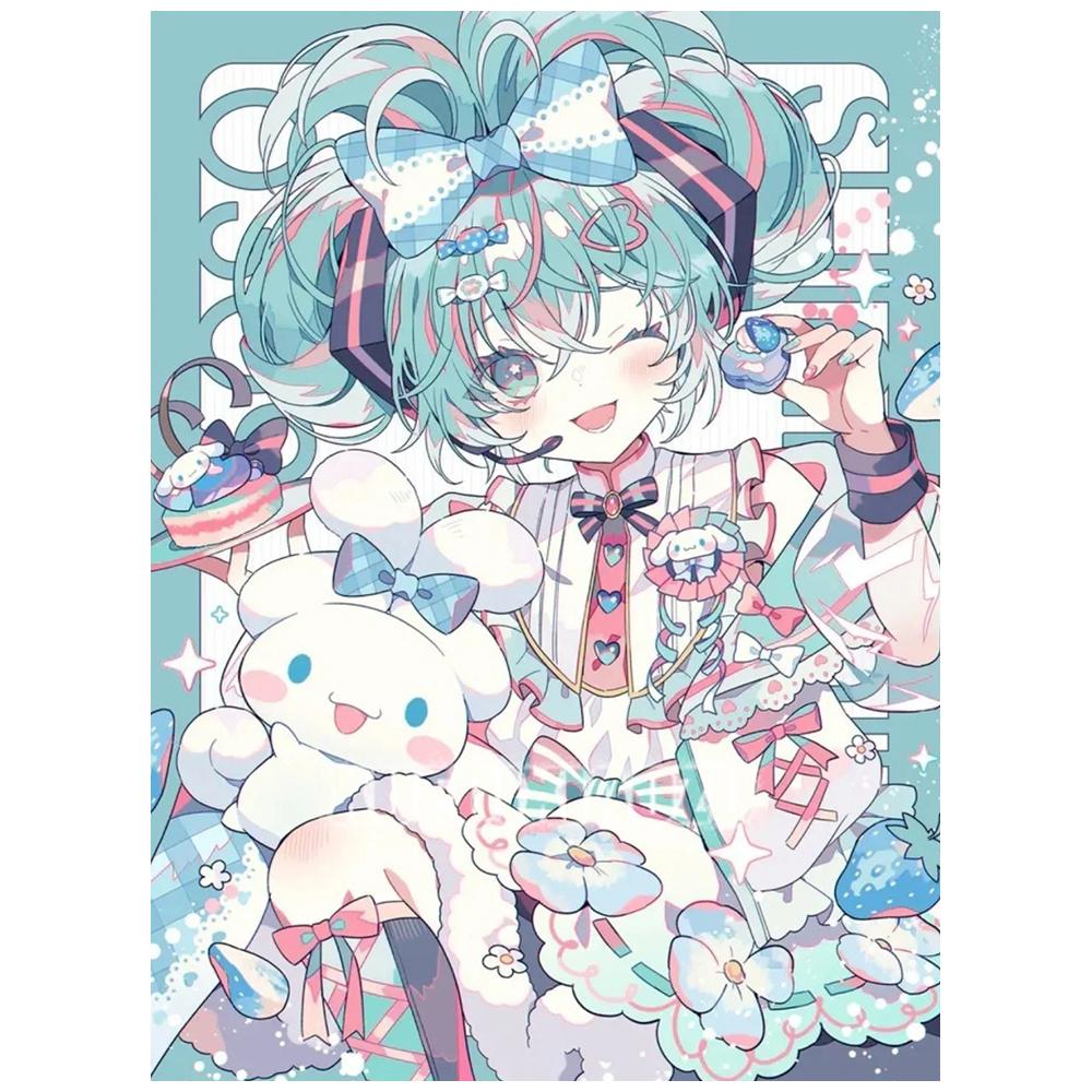 

Бриллиантовая мультяшная живопись, ювелирные изделия, принцесса, вышивка крестом, мозаика, вышивка стразами, алмазное искусство, набор для хобби ручной работы, подарок Round 20x30cm