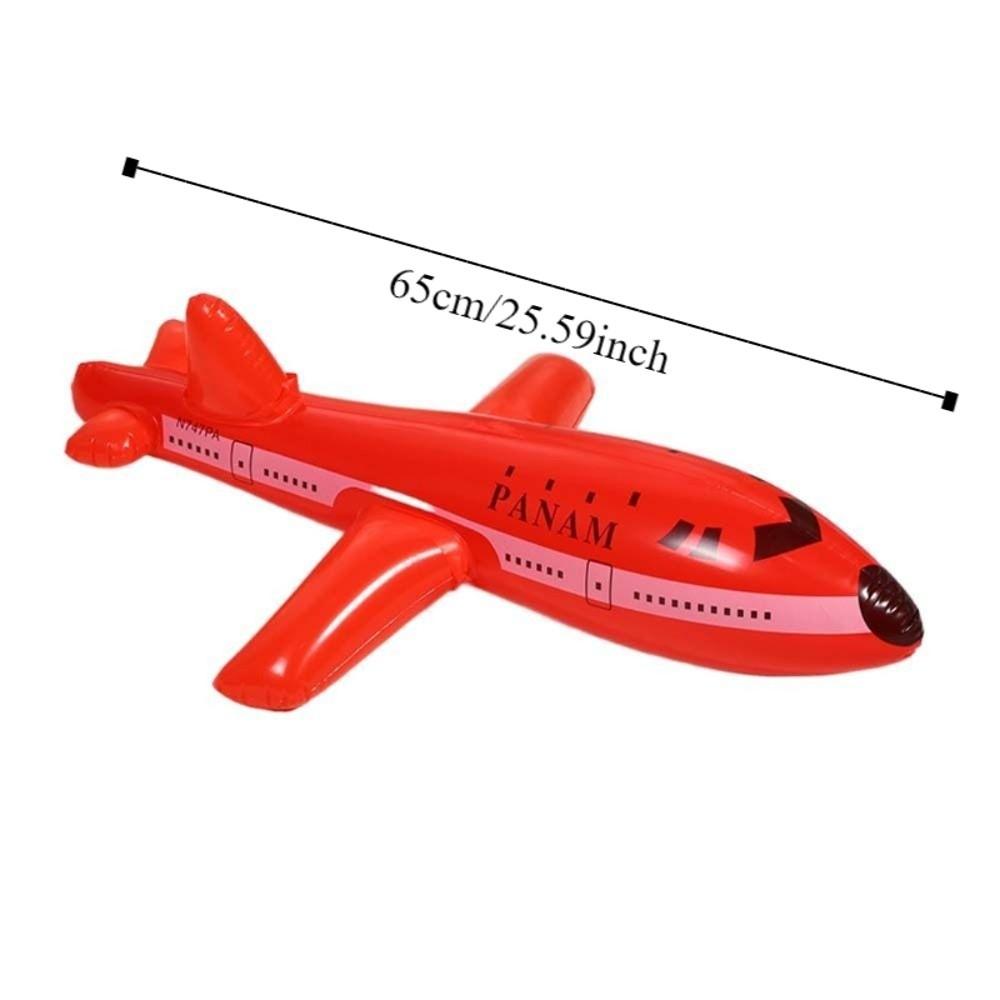 PVC Balloon Inflatable Aircraft Toys Kids Toys Inflatable Balloon Outdoor Fun Toy  Interactive Toy