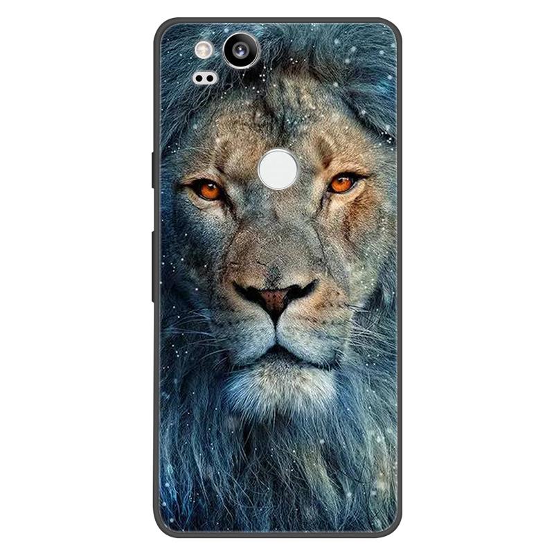 For Google Pixel 2 Case Soft Black Silicone Bumper Butterfly Phone Cover for Googe Pixel2 2XL Pixel2XL 2 Cases Fundas Coque