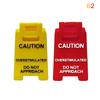 Caution Overstimulated Desk Sign 3D Printed Funny Warning Sign Mini Office Decor Humor Gag Gift For Coworker Employee Boss