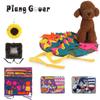 Pet Snuffle Mat Dog Sniffing Training Blanket Pads Dog Mat Relieve Stress Nosework Puzzle Toy Pet Nose Pad