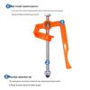 Labor-Saving Glue Gun with 10cc Syringe Flux Booster & Solder Oil Push Rod
