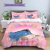 Colorful Cloud-patterned Eagle Ears and Tigger Print: Comfortable Bedding Set, Perfect for Decorating A Child's Bedroom.