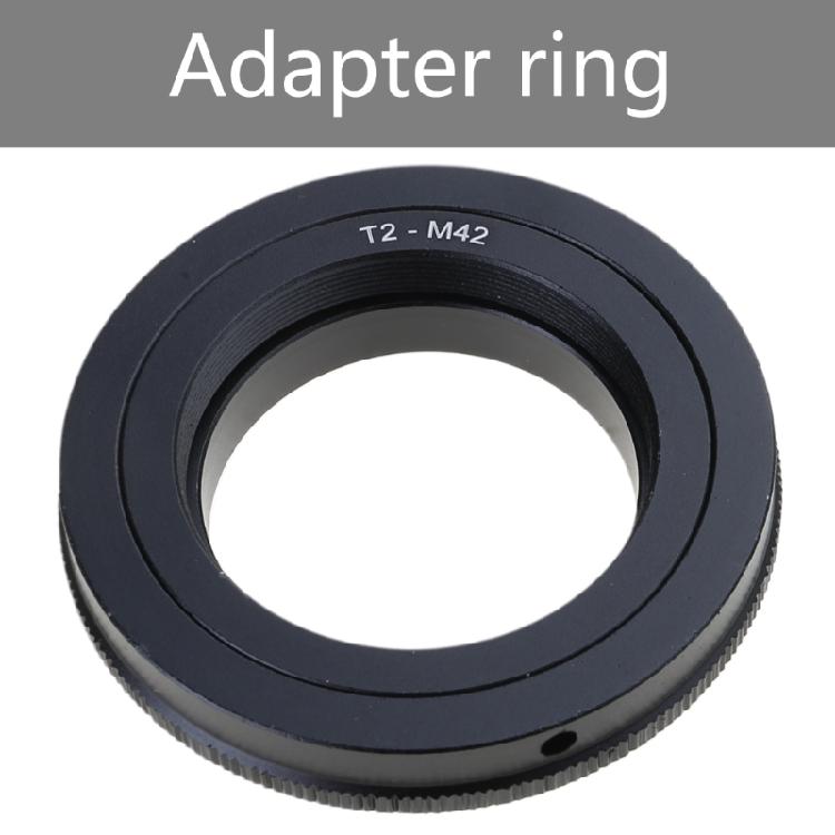 Metal Construction Adapter Ring Easy Installation Replacement T2 To M42 Adapter Ring for Telephoto Lens 42mm Screw Mount