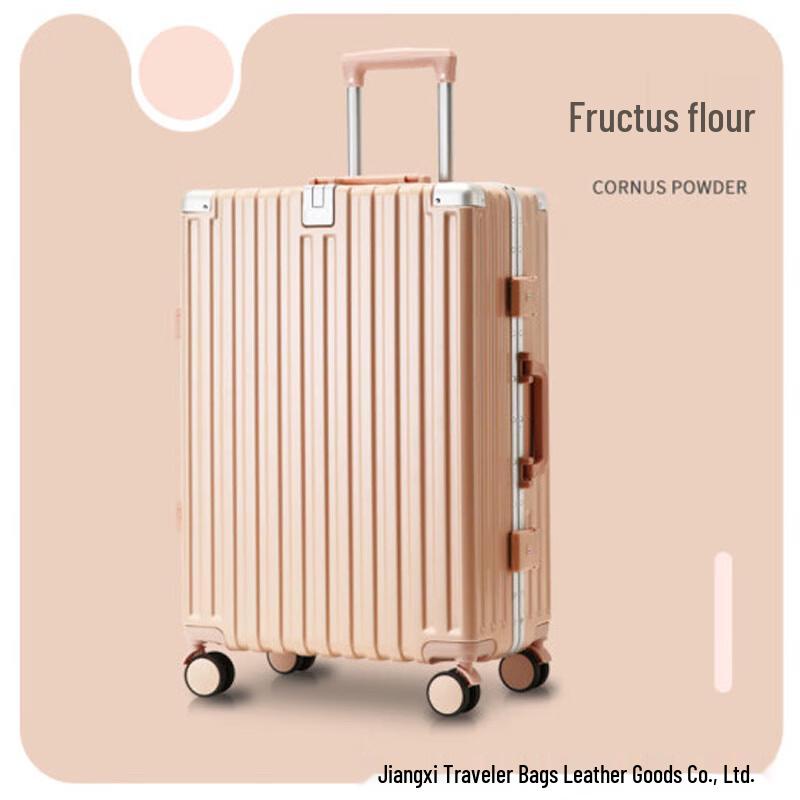 Traveler 307 Series Aluminum Frame Hard-Shell Spinner Luggage 20 inches