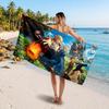 Large Beach TowelHowl's Moving Castle Soft Absorbent Towel Beach Bath Home Use