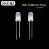 Frosted LED Diode Indicator 3mm 5mm Single & Red-Green Bi-Color Common Anode / Cathode