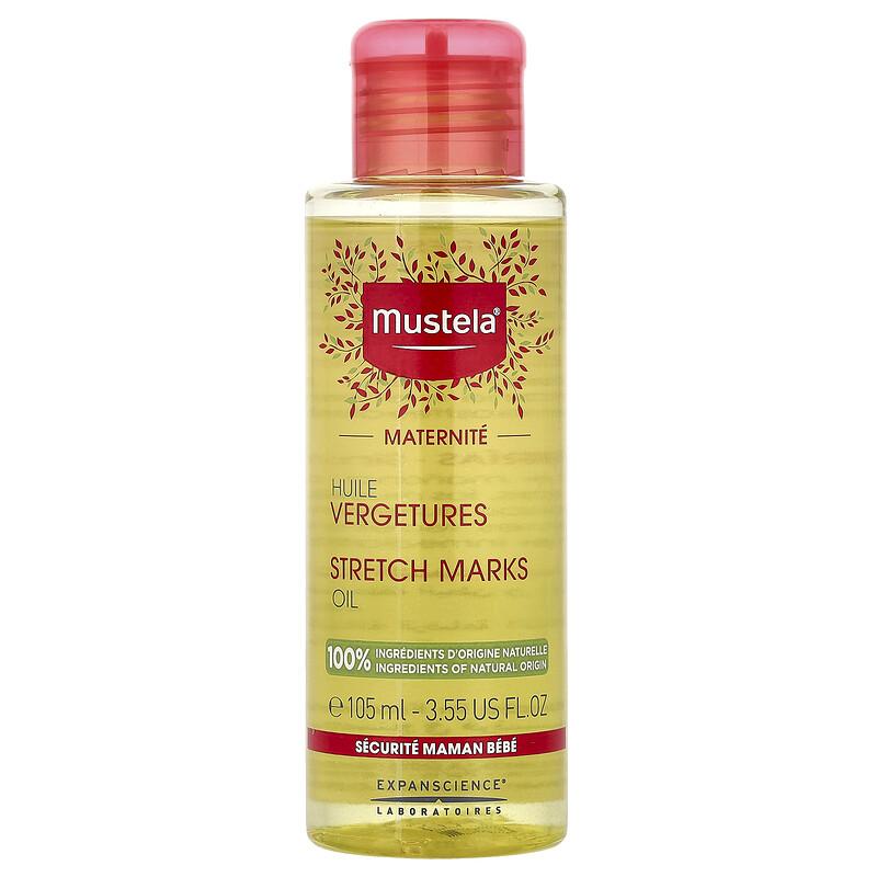 Stretch Marks Oil, Fragrance-Free, 3.55 Fl Oz (105 Ml)