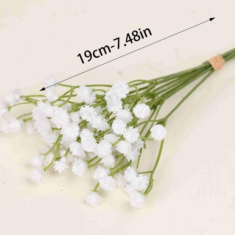 1PC 108Heads Babies Breath Artificial Flowers Plastic Gypsophila DIY Floral Bouquets For Handmade Wedding Party Home Decoration