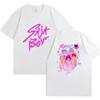 KPop Dämonenjäger Film Saja Boys T-Shirts Männer Frauen Hochwertiges Baumwoll-T-Shirt Mode Hip Hop Harajuku Kurzarm-T-Shirts
