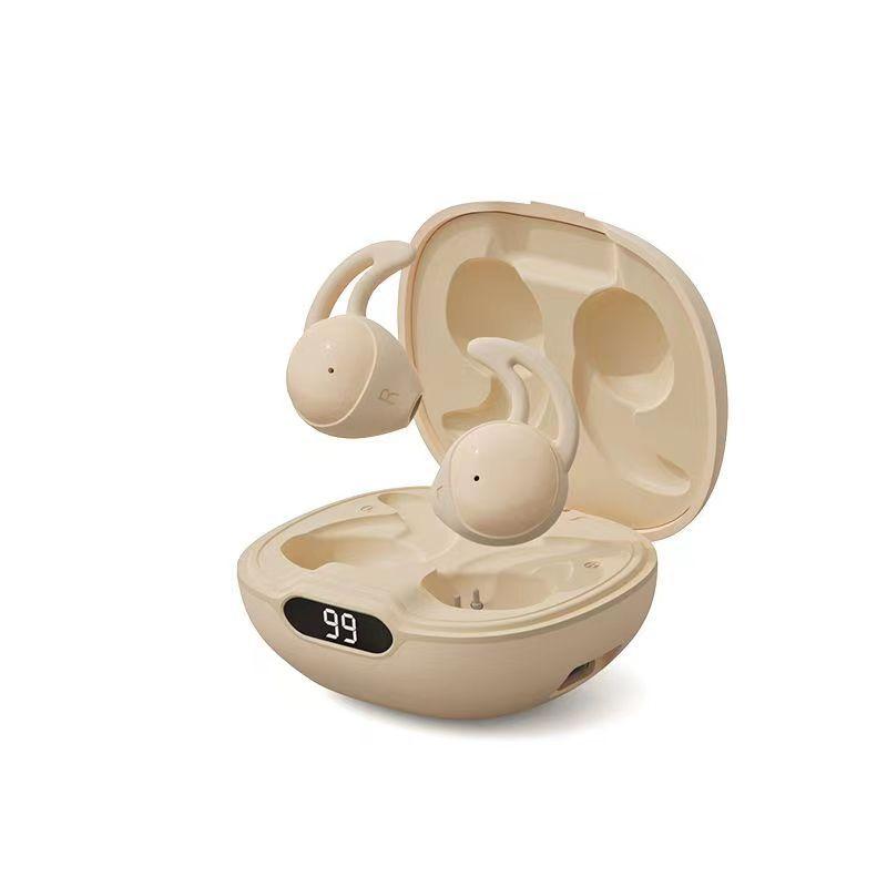 Cross-border Hot S808 Mini Bluetooth Headset Digital Noise Cancelling Sleep Headset Low Latency In-ear Ultra-long Battery Life