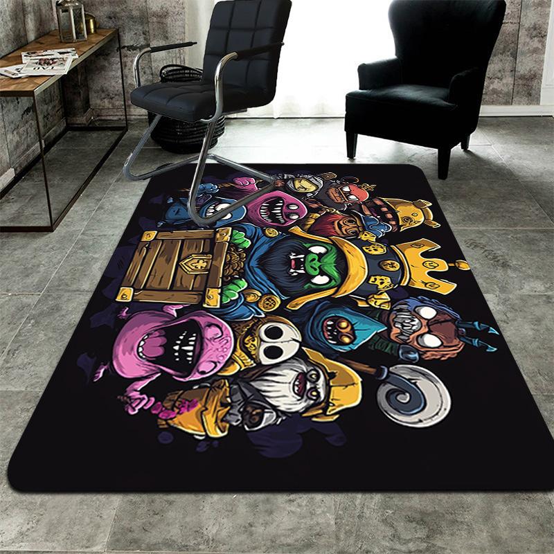 Treasure Monster Rug Floor Mat for Living Room or Bedroom Soft and Comfortable Carpet a Gift for Birthday and Holiday.MFF0918333