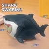 Cartoon Bucktooth Shark Statue Easy To Display Lightweight Desktop Ornaments Suitable for Friends Family Coworkers