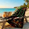 Christmas Beach Towel Super Soft Microfiber Quickdry Fabric Comfortable Lightweight