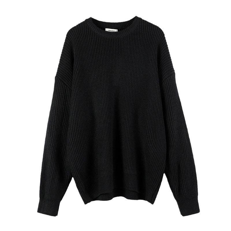 Autumn and Winter New Autumn Men's Sweater Loose and Lazy Couple Sweater Knit Sweater