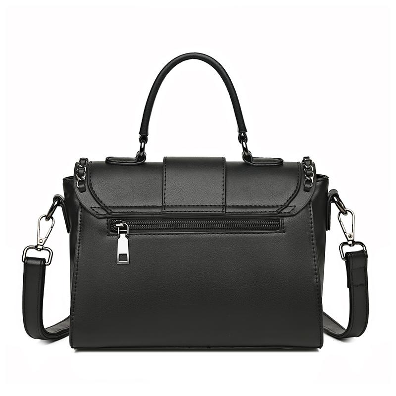 Luxusní dámská taška Vysoce kvalitní PU kůže Tašky přes rameno Designová klasická messenger taška pro ženy Vintage crossbody taška klopa