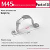 Stainless Steel U-Bolt Pipe & Hose Saddle Clamp
