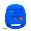 Car Key Fob Cover Case for Toyota Avensis Yaris Camry 30 RAV4 Land Cruiser 120 Prado Corolla Land Cruiser for Lexus RX 330 Is200