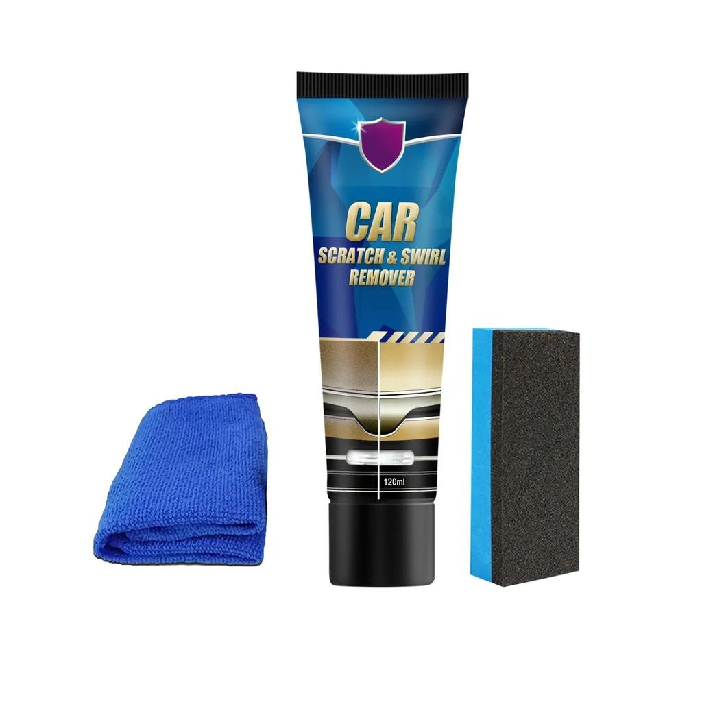 Car Scratch Remover Kit Auto Body Paint Scratches Repair Polishing Wax Swirl Removing Repair Tool Car Care Accessories Tools New