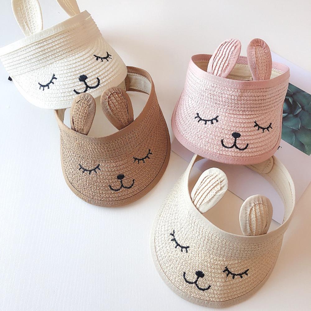 Bear Ears Kids Empty Top Hat Sun Shading Baby Sun Hat New Baby Hats Boys & Girls