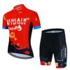 Bahrain Victorious Team 2024 Summer Men Anti-UV Cycling Jersey Set Breathable Racing Sport Bicycle Jersey MTB Cycling Clothing